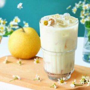 Trà sữa sen cúc lê