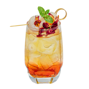 Trà vải hoa hồng